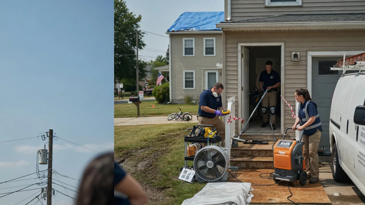 Water Damage Repair in Potts Grove, PA near me